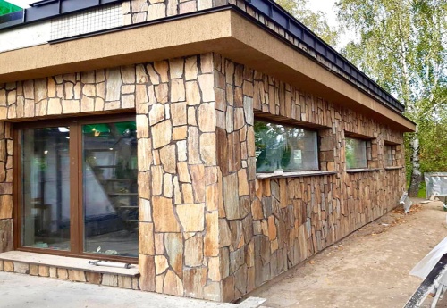 Плитняк кора дерева для фасада купить в Зеленограду