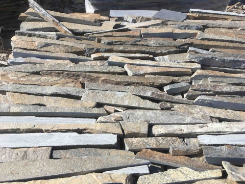 Горбушка златолит мультиколор для облицовки купить в Зеленограду