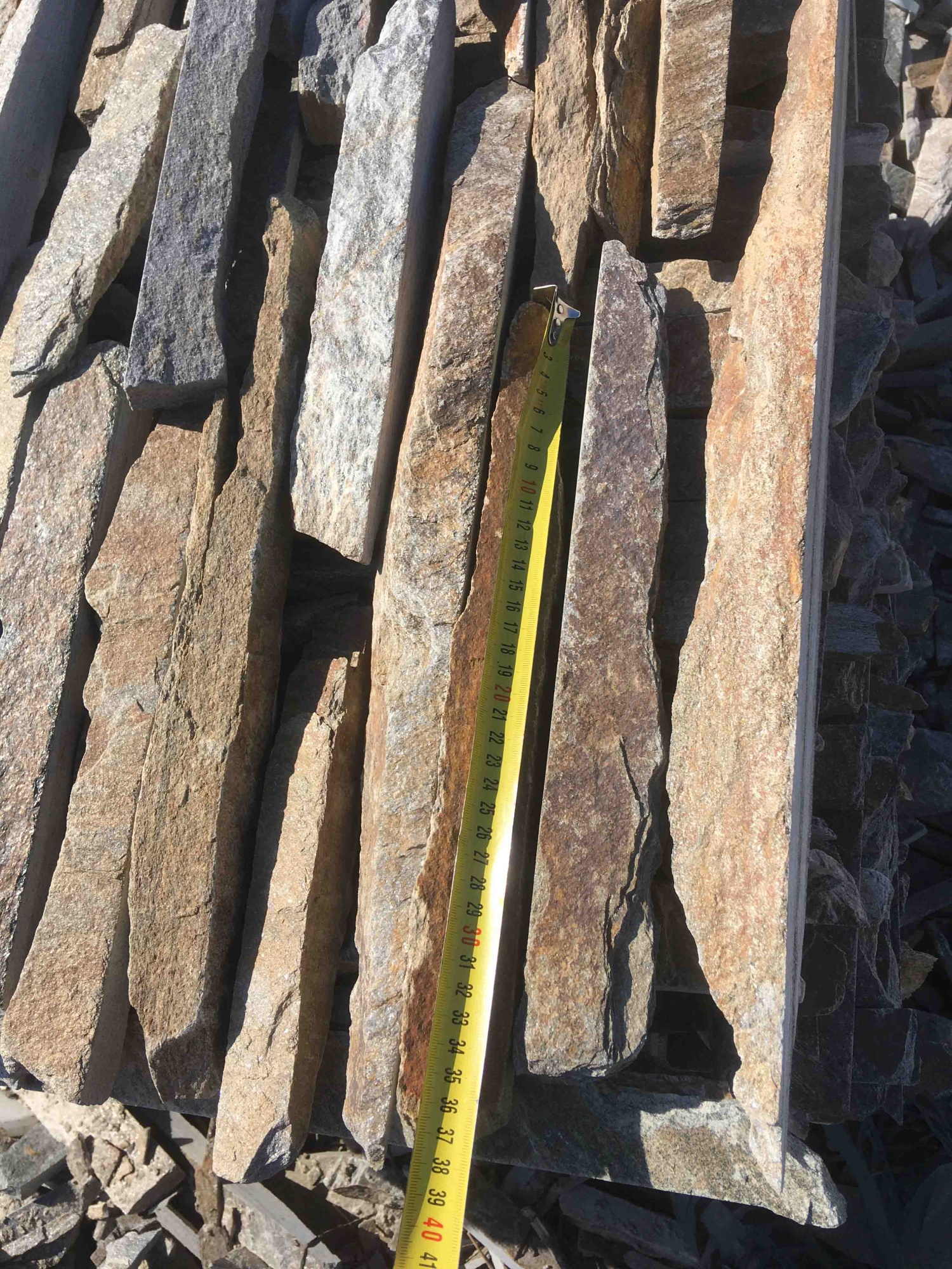 Горбушка златолит мультиколор для облицовки купить в Зеленограду