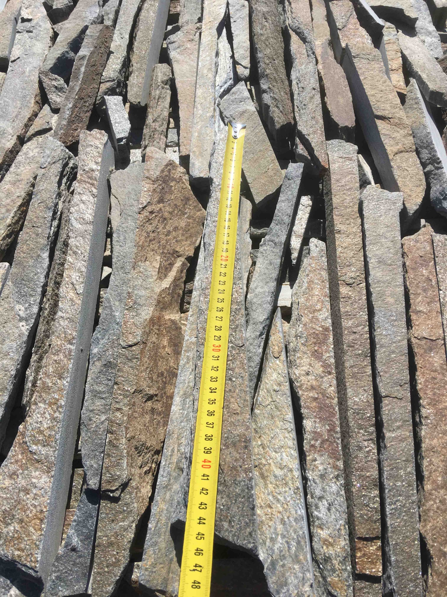 Горбушка златолит мультиколор для облицовки купить в Зеленограду