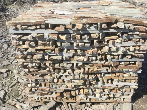 Горбушка златолит золотистый для облицовки купить в Зеленограду