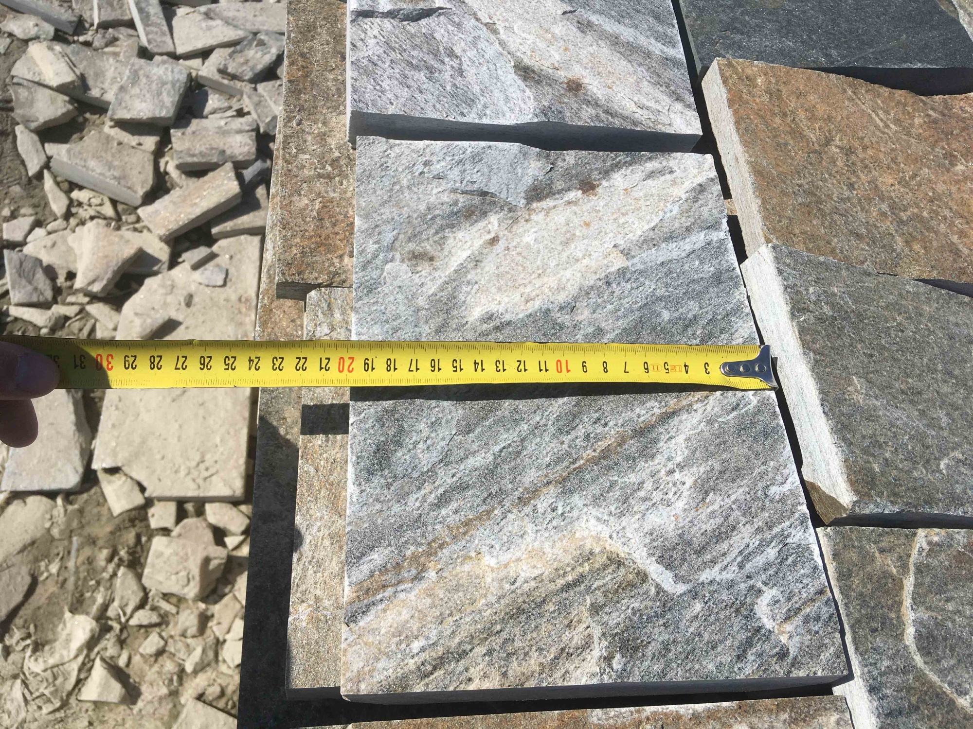 Плитка пилёная златолит Уральский для фасада купить в Зеленограду