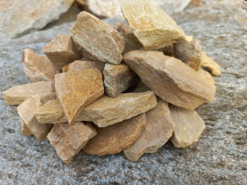 Златолит жёлтый декоративная каменная крошка купить в Зеленограду