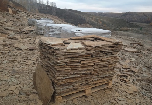 Плитняк кора дерева для цоколя, отмостки купить в Зеленограду