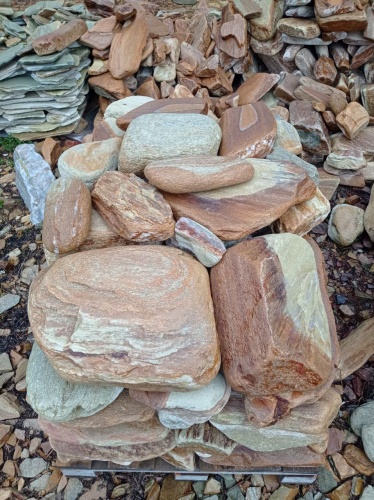 Златолит жёлтый, жёлто-зелёный глыбки и валуны для ланшафтного дизайна купить в Зеленограду