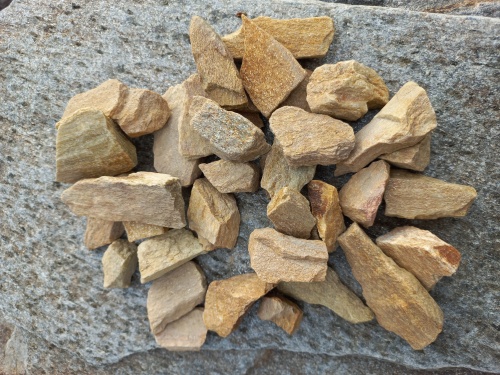 Златолит жёлтый декоративная каменная крошка купить в Зеленограду